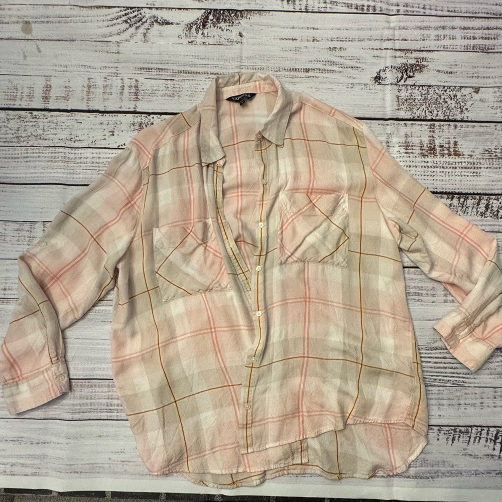 Express Pastel Striped Shirt